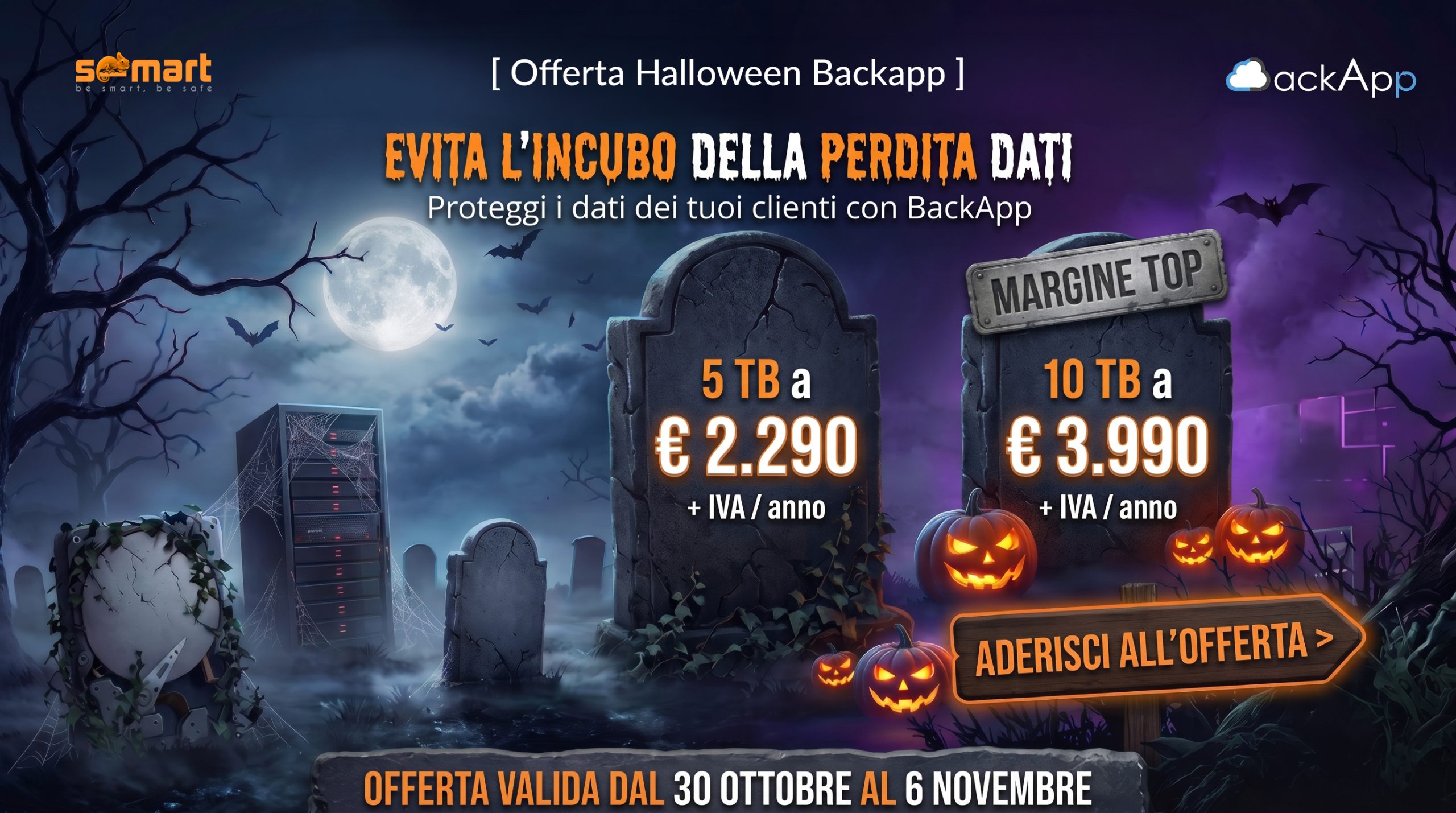 Offerta Halloween BackApp